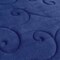 Hastings Home 2 pc Memory Foam Bath Mat Set by Hastings Home -Coral Fleece Embossed Pattern - Navy 816643PSV - alternate 3